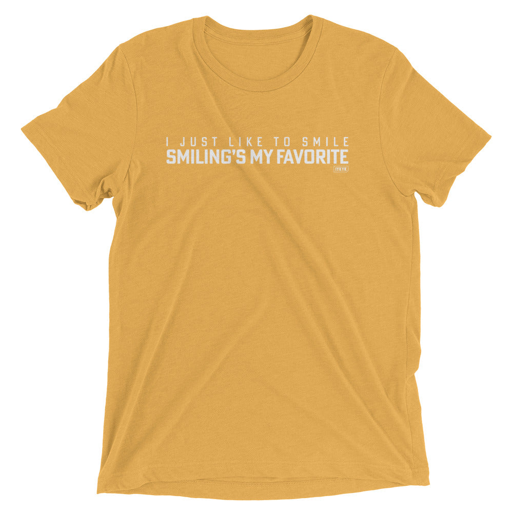 Premium Everyday I Just Like To Smile, Smiling's My Favorite Elf Tee