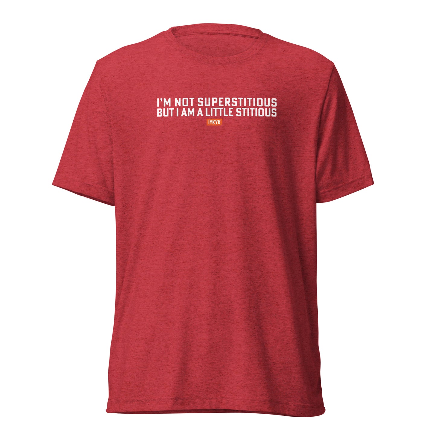 Premium Everyday Not Superstitious A Little Stitious The Office Tee