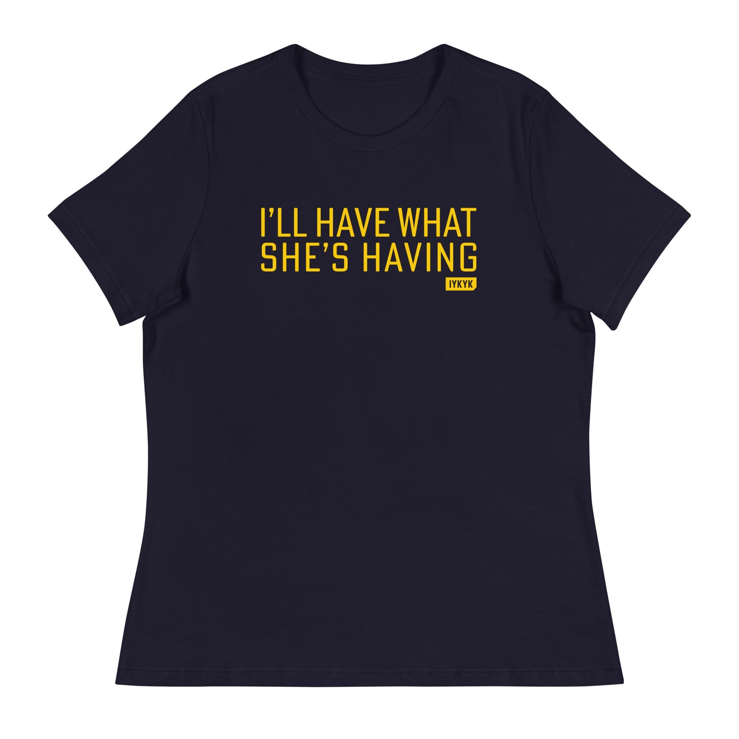 "I'll Have What She's Having" When Harry Met Sally Premium Women's T-Shirt