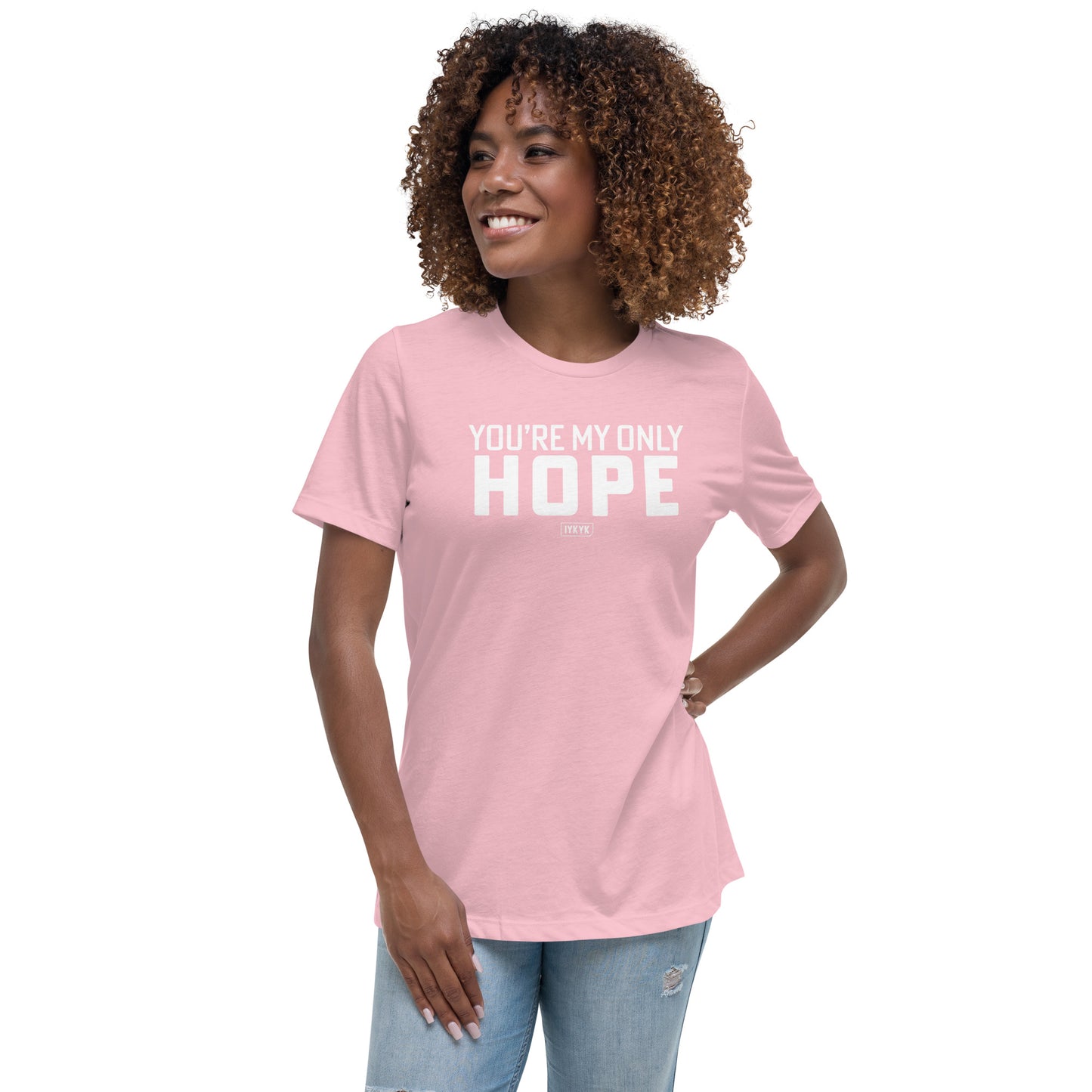 Premium Everyday Women's You're My Only Hope Star Wars Tee