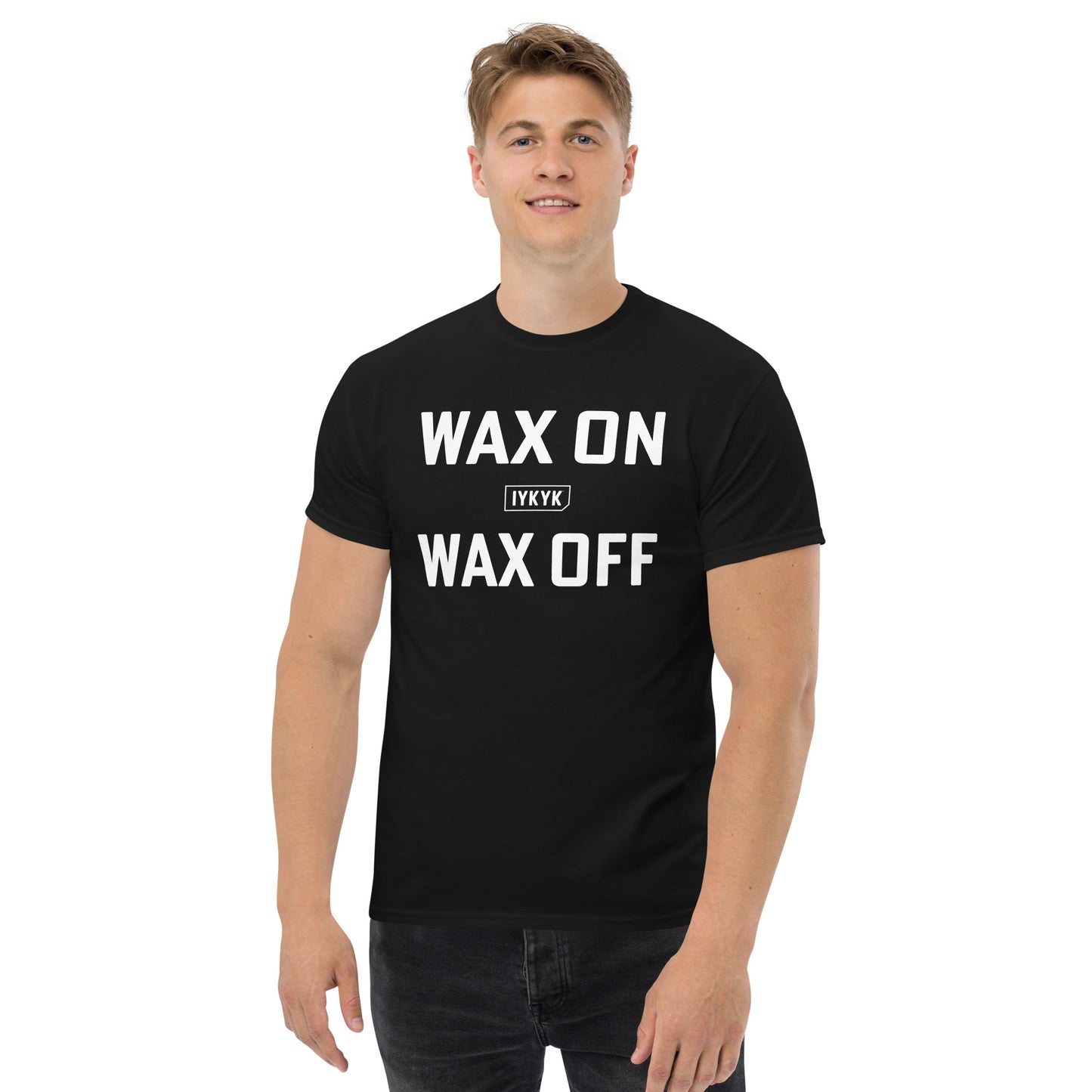 Classic Everyday Wax On Wax Off Karate Kid Tee