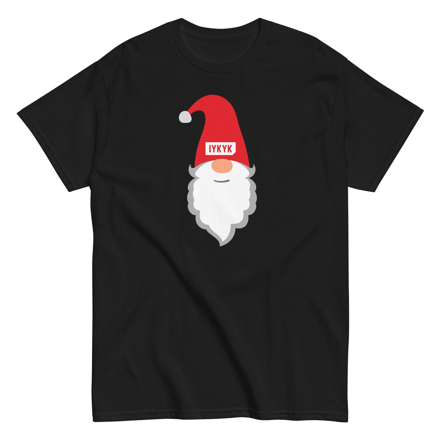 Classic Everyday Santa Gnome Christmas Just For Fun Tee