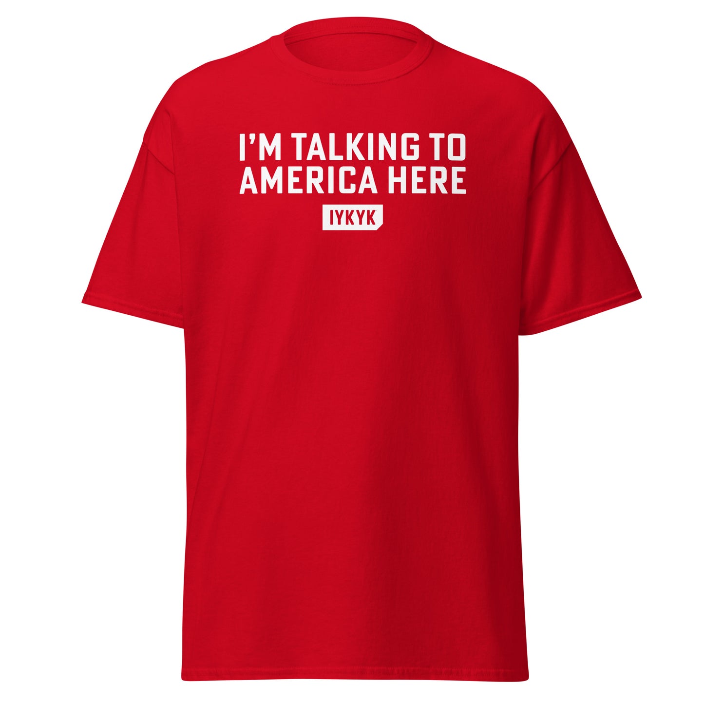 Classic Everyday I'm Talking To America NFL Ref Tee