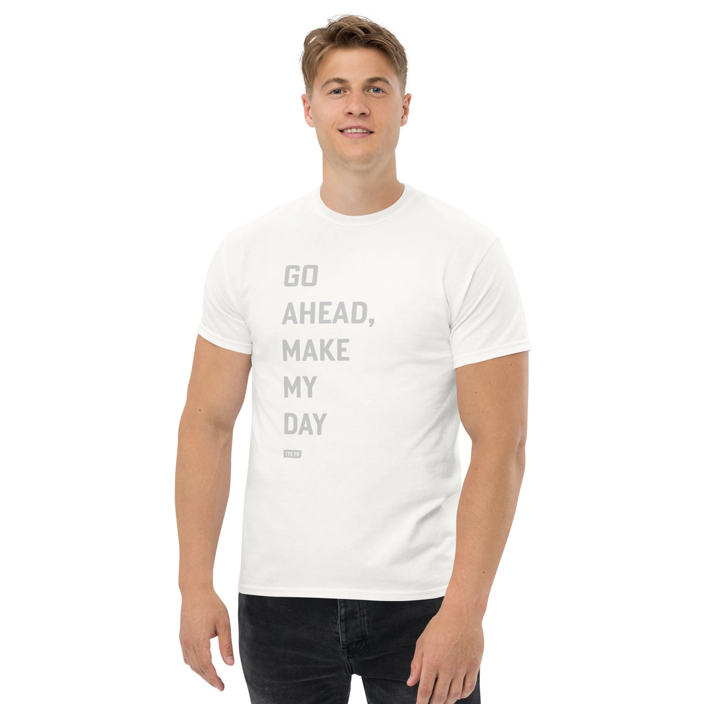 Classic Everyday Go Ahead, Make My Day Clint Eastwood Tee