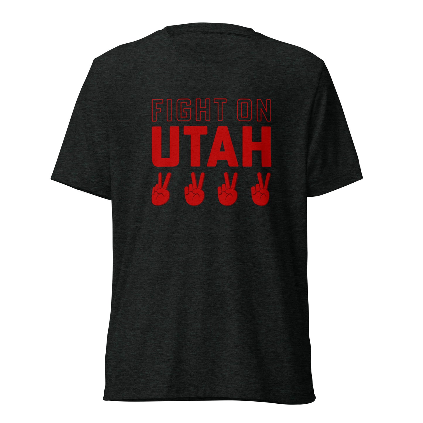 Premium Everyday Fight On Utah 4 In A Row ✌️ Simple USC Tee