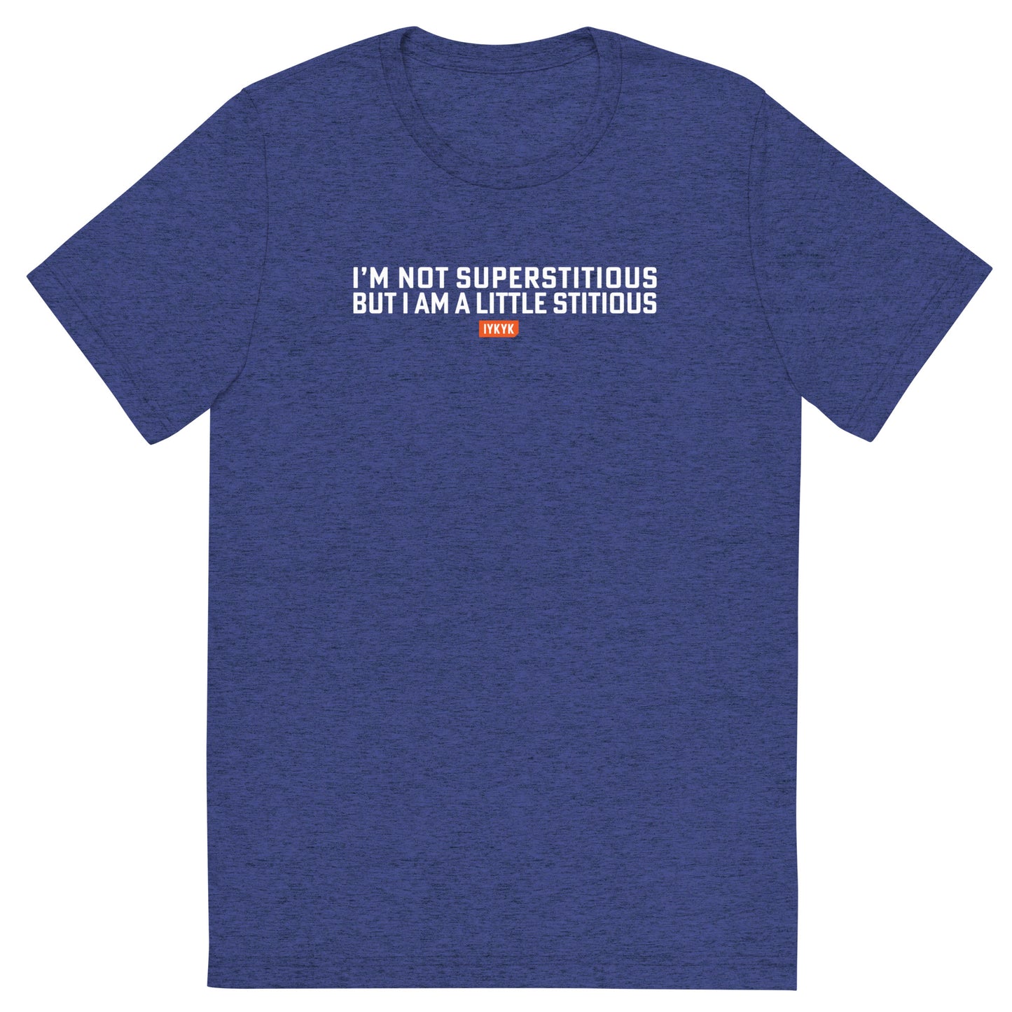 Premium Everyday Not Superstitious A Little Stitious The Office Tee