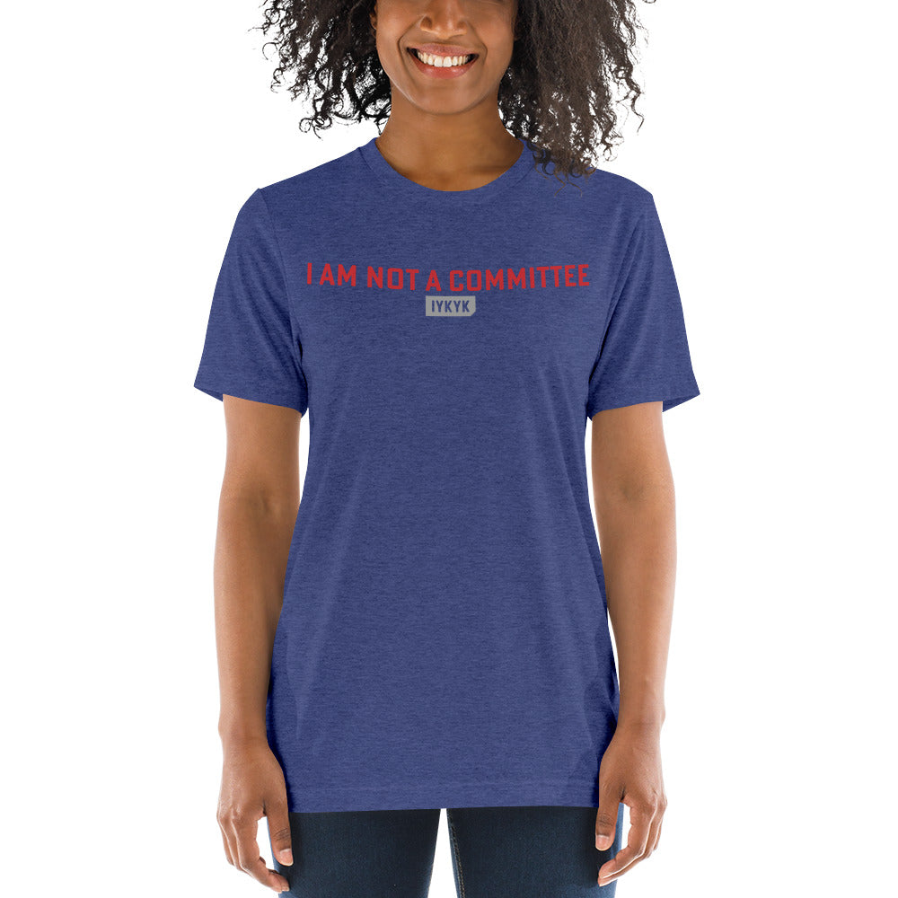 Premium Everyday I Am Not A Committee Star Wars Tee