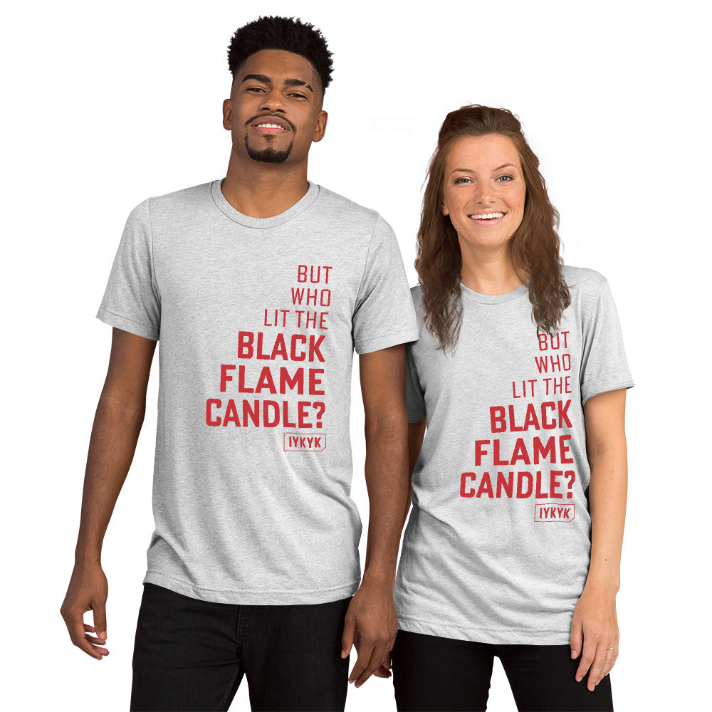 Premium Everyday But Who Lit The Black Flame Candle Hocus Pocus Tee