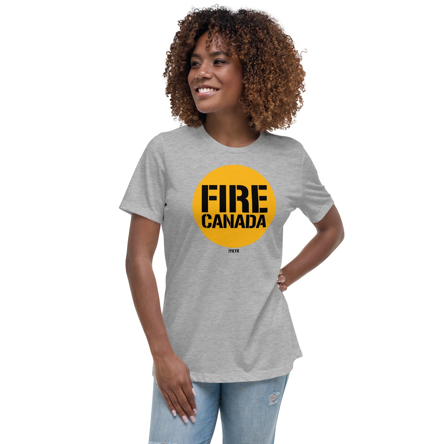 Premium Everyday Women's Fire Canada Dot Steelers Tee