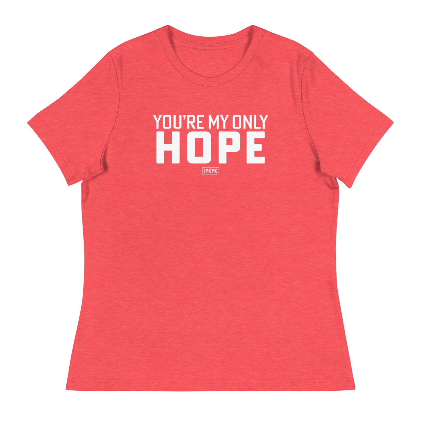 Premium Everyday Women's You're My Only Hope Star Wars Tee