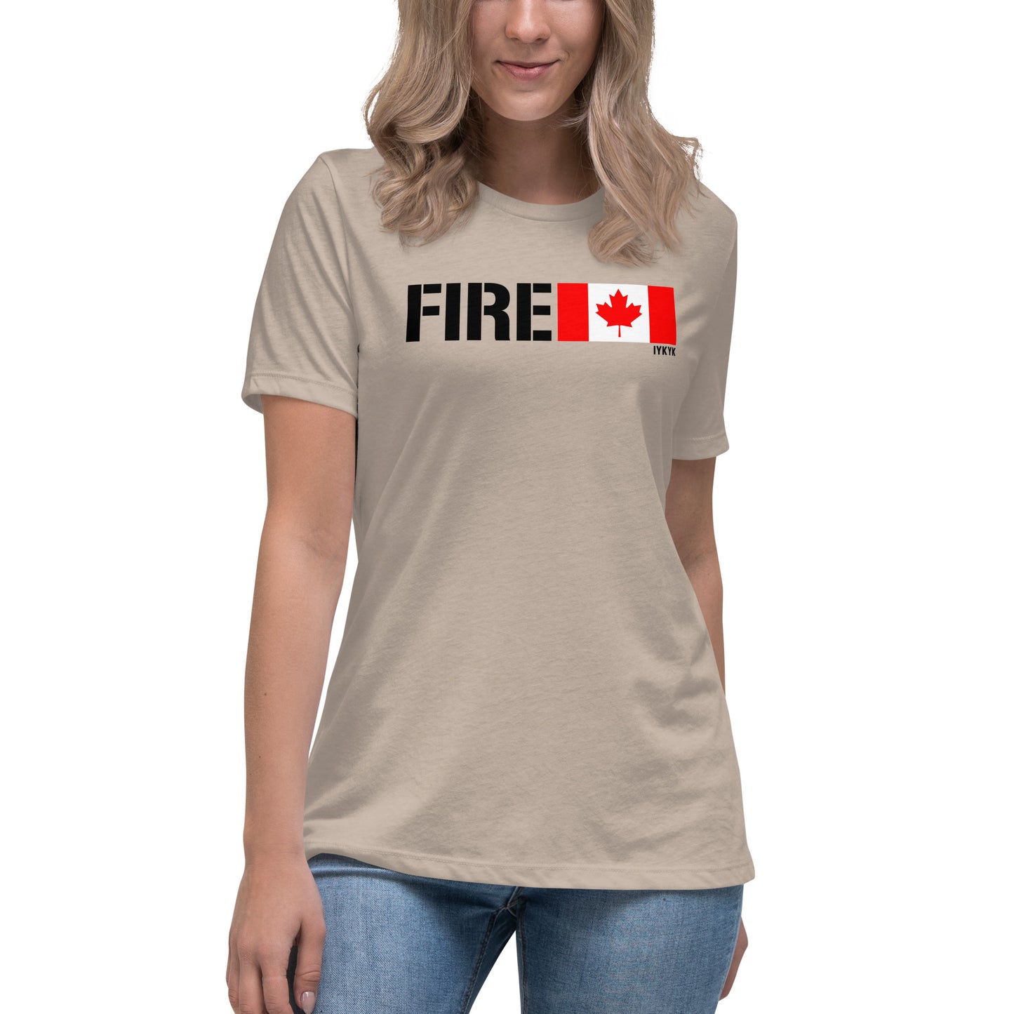 Premium Everyday Women's Fire Canada Steelers Tee
