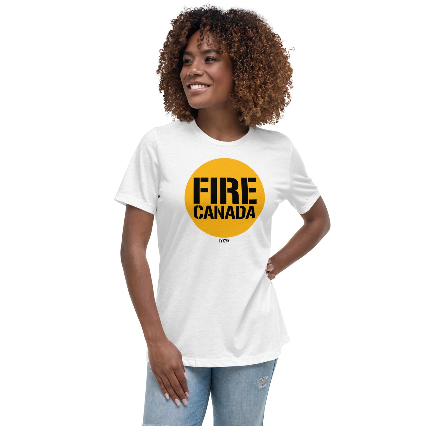 Premium Everyday Women's Fire Canada Dot Steelers Tee